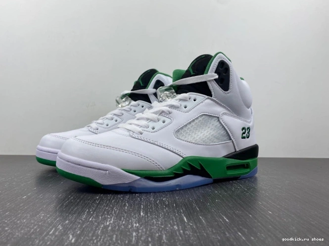 Green DD9336-103 WMNS Lucky Air Jordan 5 0711